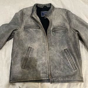 AE leather jacket